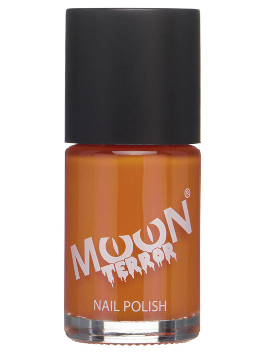 Moon Terror Halloween Nail polish, Orange, Single 14ml