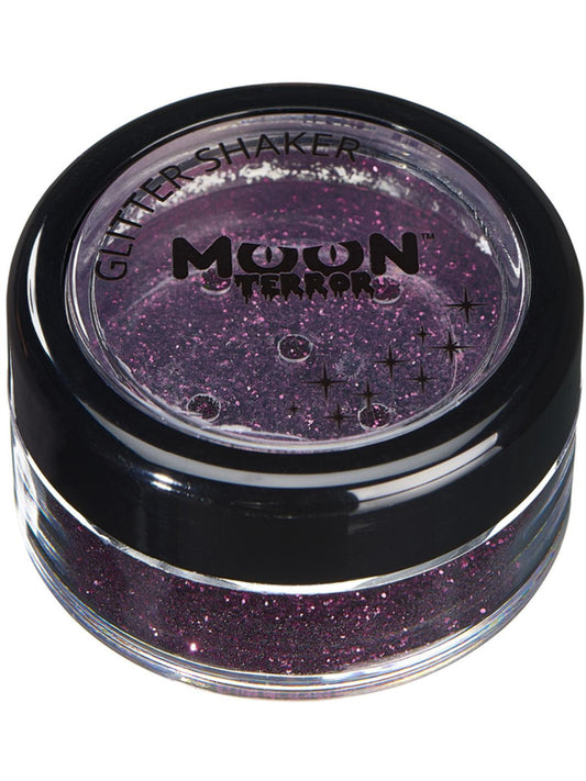 Moon Terror Halloween Glitter Shakers, Purple, Single 4.2g
