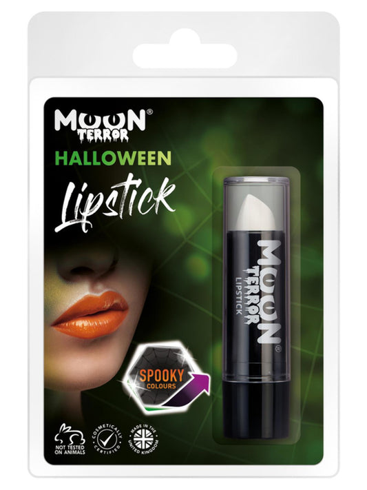 Moon Terror Halloween Lipstick, White, Clamshell 4.2g