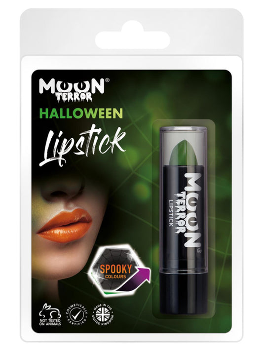 Moon Terror Halloween Lipstick, Green, Clamshell 4.2g