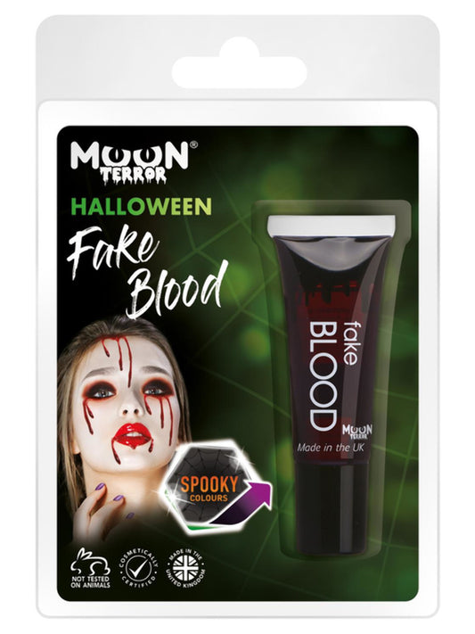 Moon Terror Fake Blood, Red, Clamshell 10ml