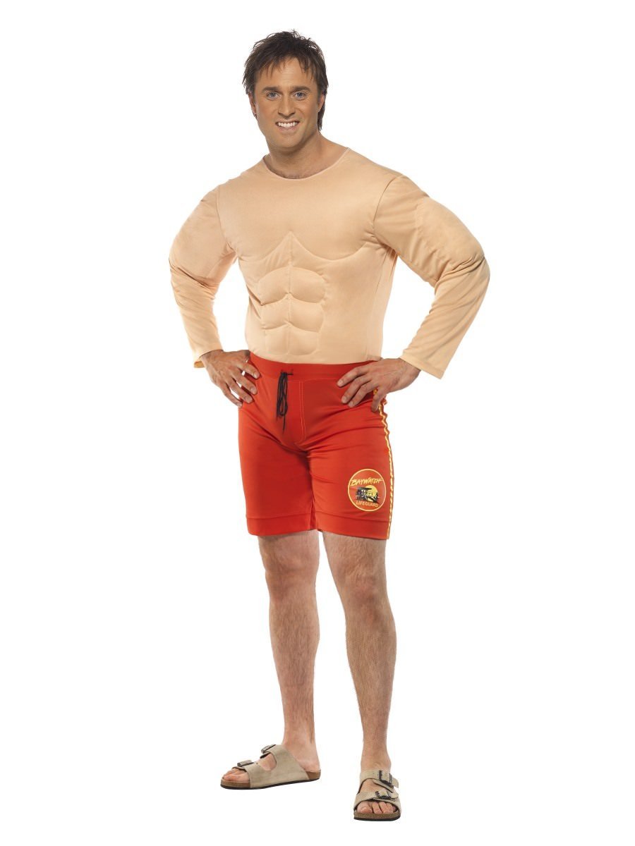 Baywatch Lifeguard Costume with Muscle Vest Wholesale