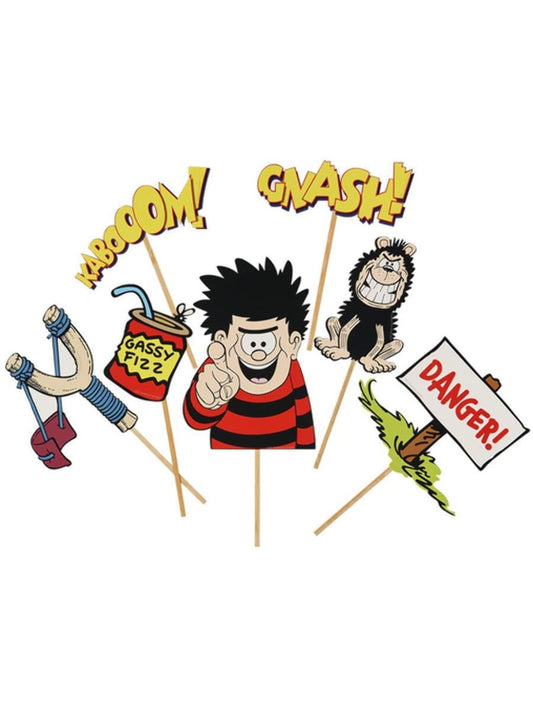 Beano Tableware Party Photo Props x7