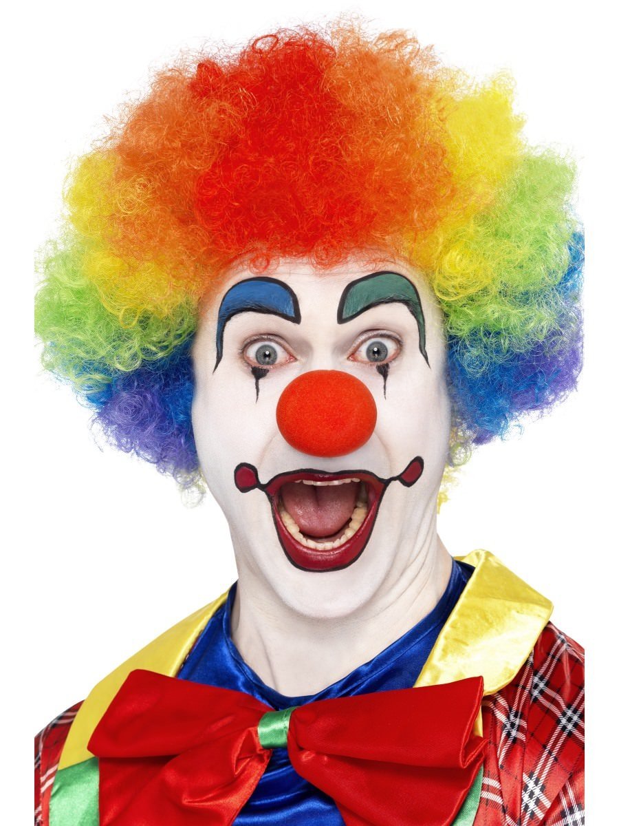 Crazy Clown Wig, Rainbow Wholesale