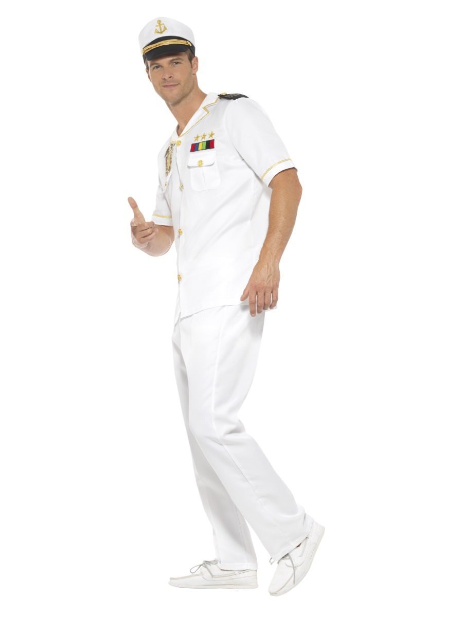 Deluxe Captain Costume, Short Sleeve Wholesale