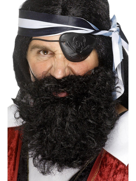 Deluxe Pirate Beard, Black Wholesale