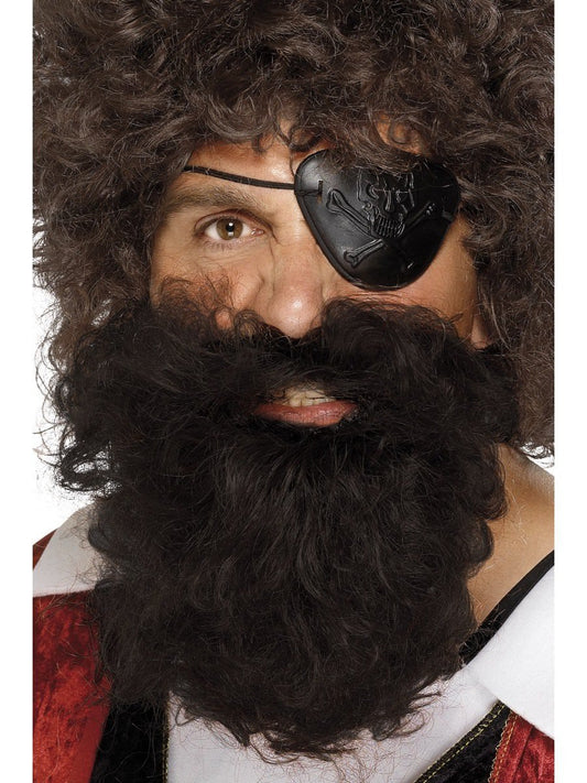 Deluxe Pirate Beard, Brown Wholesale