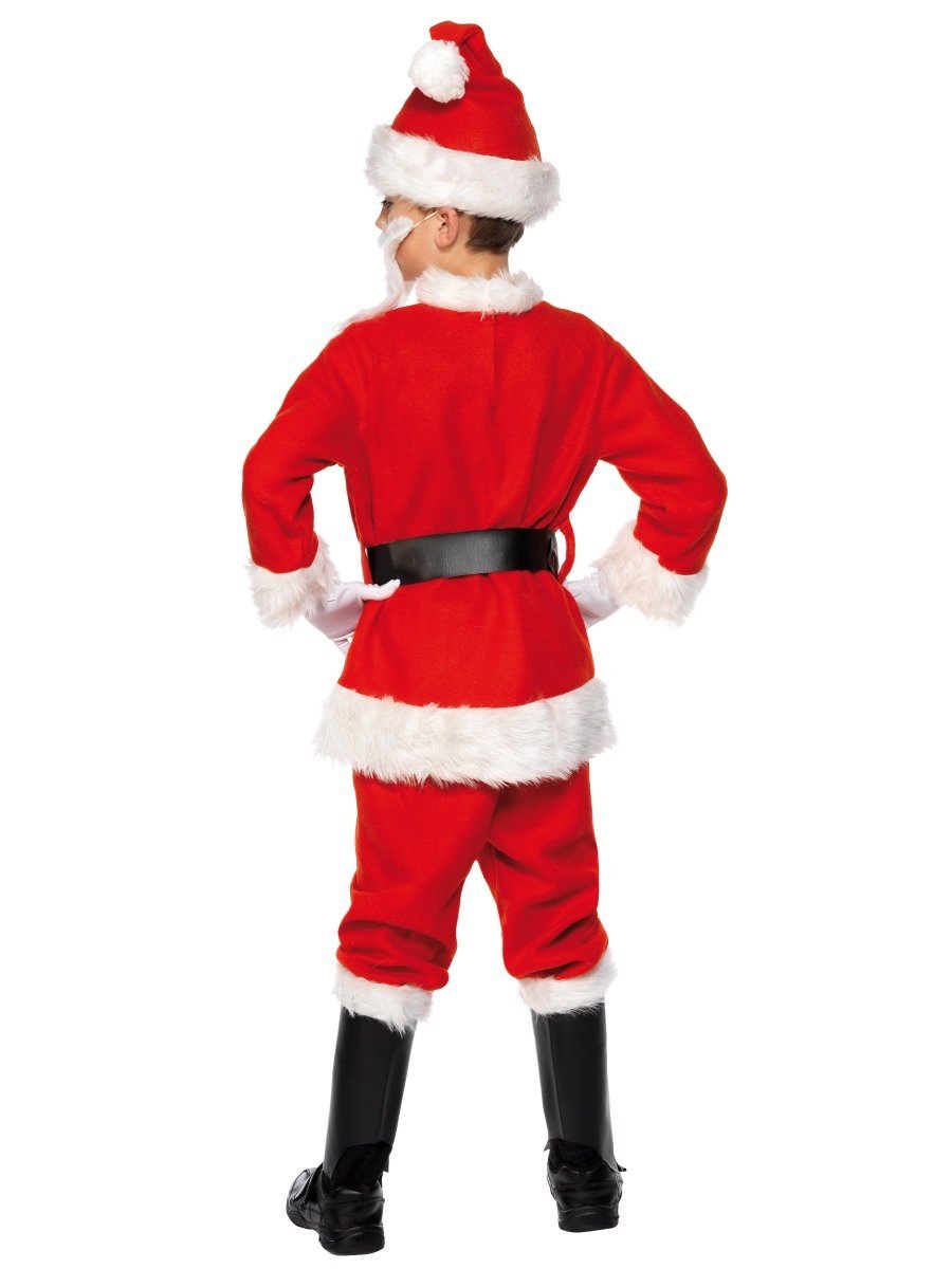 Deluxe Santa Costume & Beard, Child Wholesale