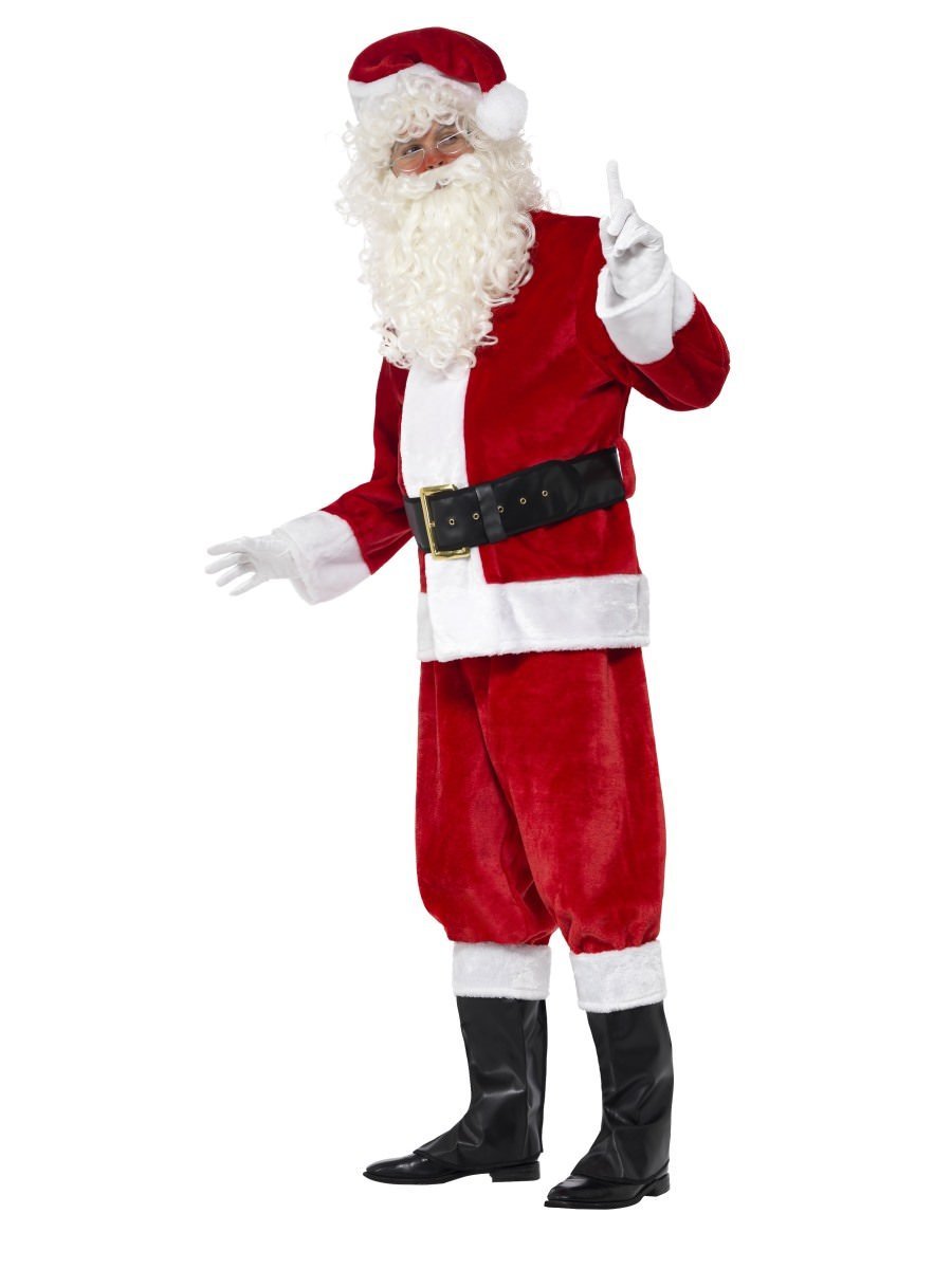 Deluxe Santa Costume & Hat Wholesale