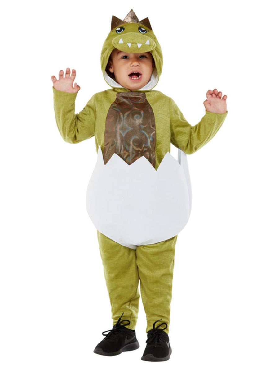 Deluxe Toddler Hatching Dino Costume WHOLESALE Alternative 1