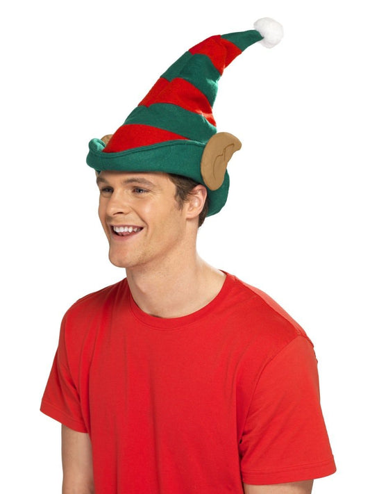 Elf Hat, Red & Green Wholesale
