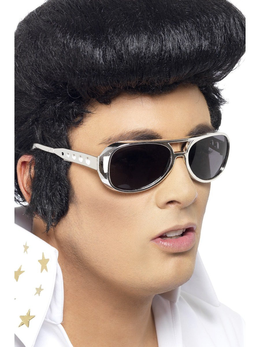 Elvis Shades, Silver Wholesale