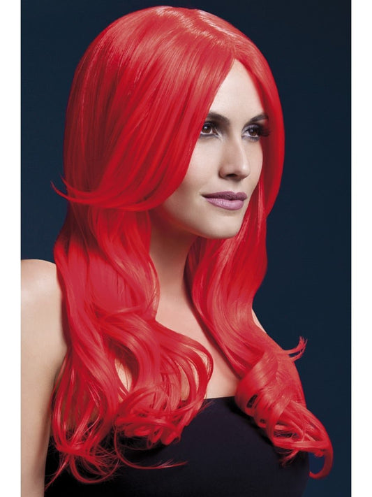Fever Khloe Wig, Neon Red Wholesale