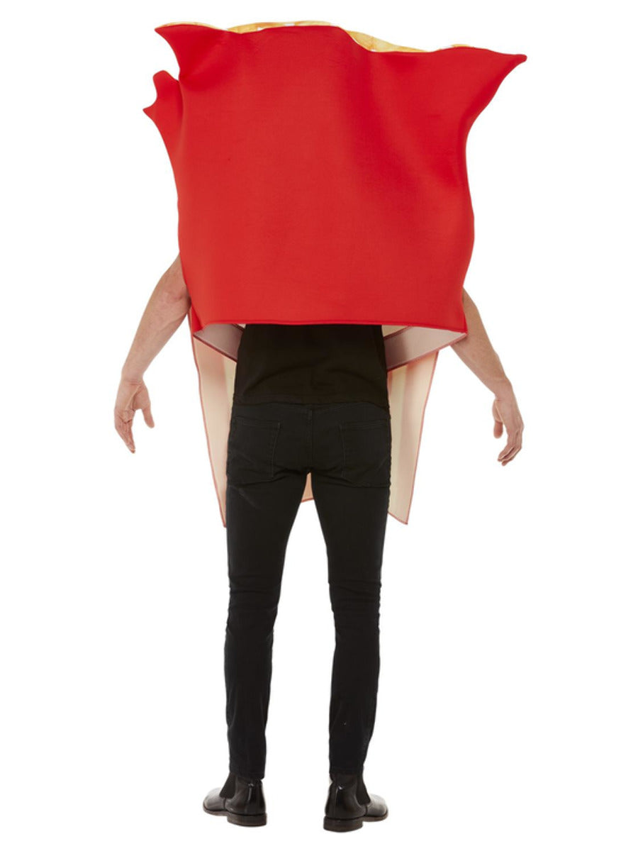 French Fries Costume Red White WHOLESALE Back