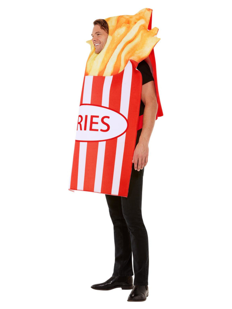 French Fries Costume Red White WHOLESALE Side