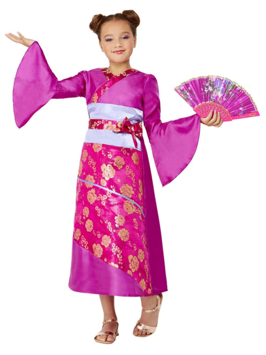 Geisha Costume Purple WHOLESALE Alternative 1