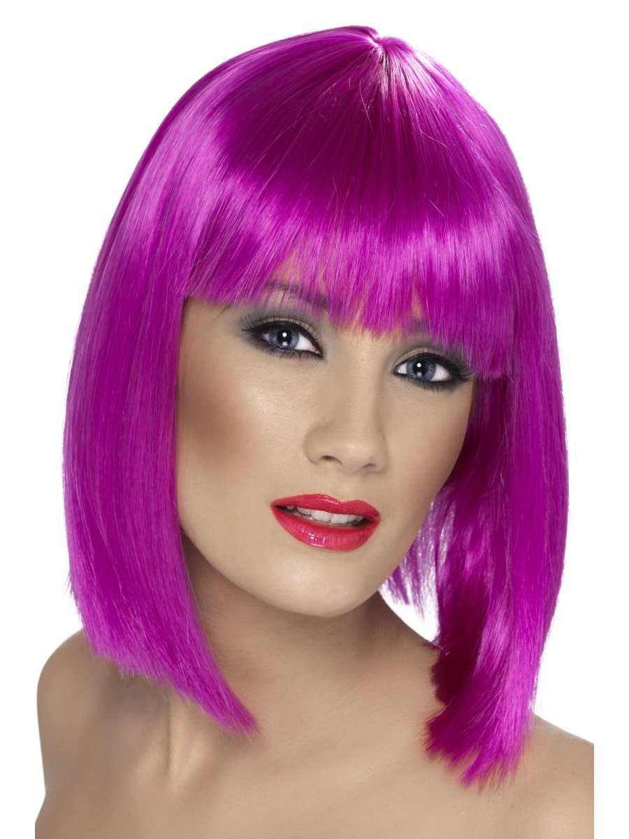 Glam Wig, Neon Purple Wholesale