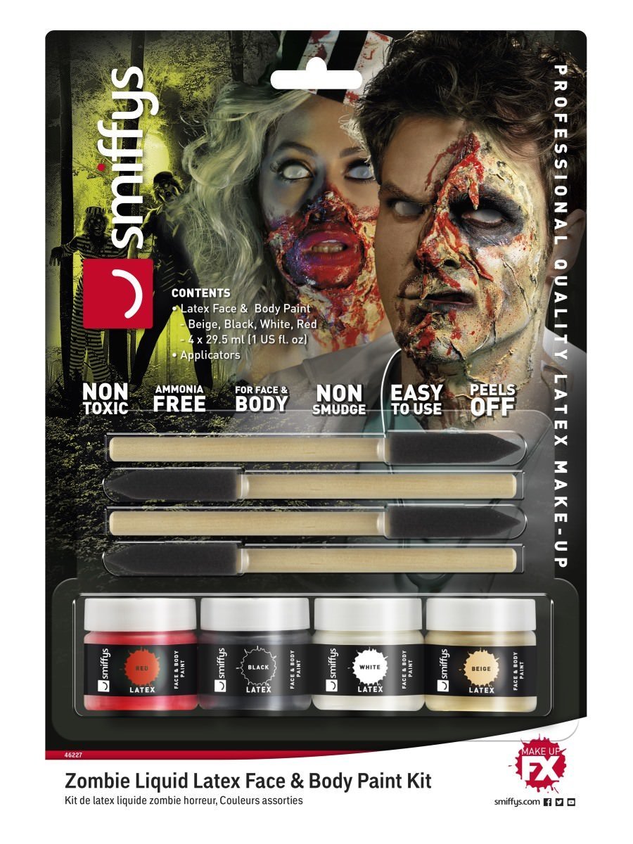 Horror Zombie Liquid Latex Kit Wholesale