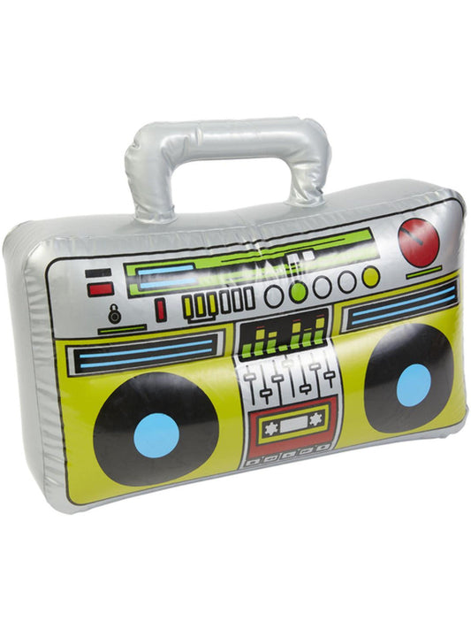 Inflatable Boom Box Silver WHOLESALE