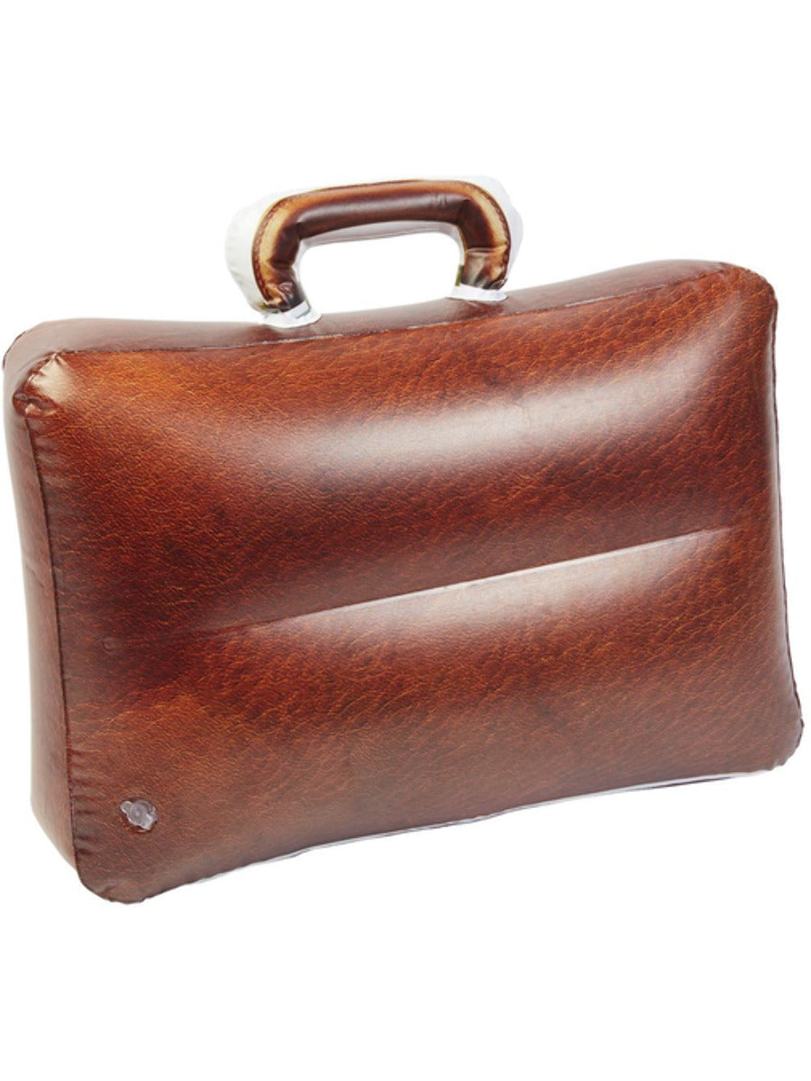 Inflatable Briefcase Brown WHOLESALE Back