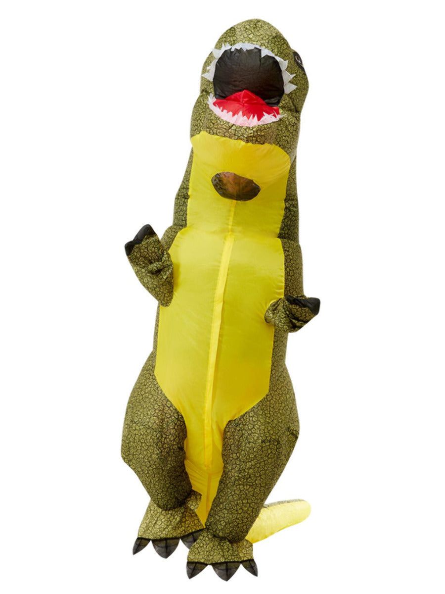 Inflatable T-Rex Costume Green WHOLESALE Alternative 1