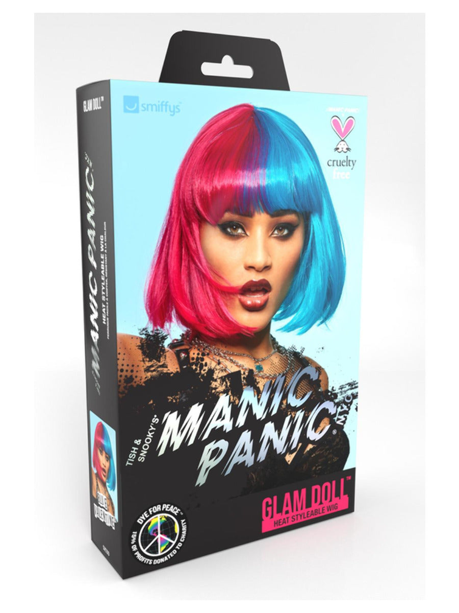 Manic Panic Blue Valentine Glam Doll Wig WHOLESALE Package