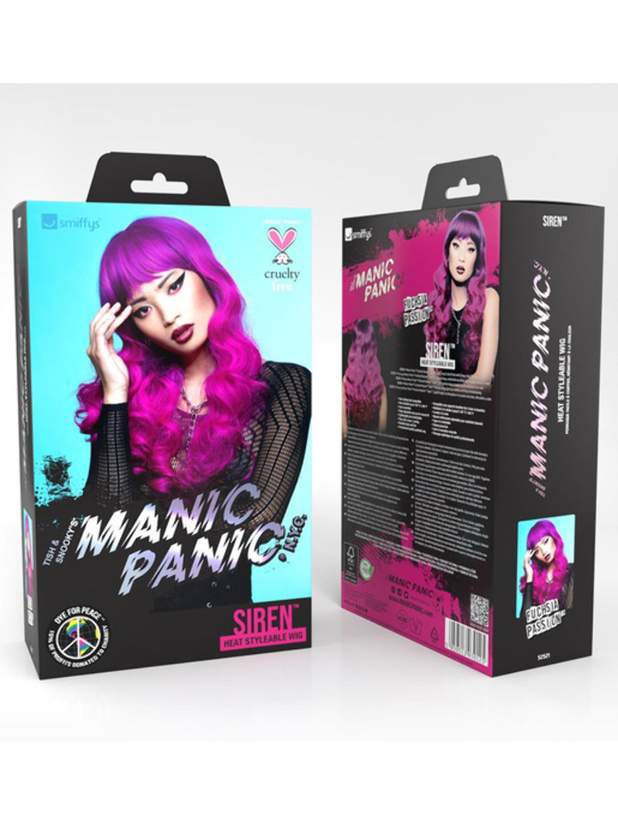 Manic Panic Fuchsia Passion Siren Wig WHOLESALE Alternative 1