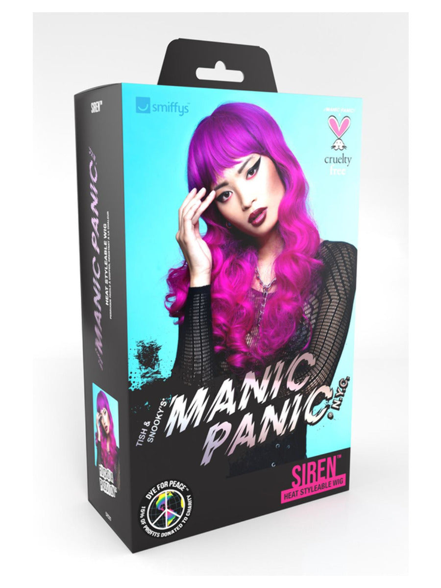 Manic Panic Fuchsia Passion Siren Wig WHOLESALE Package