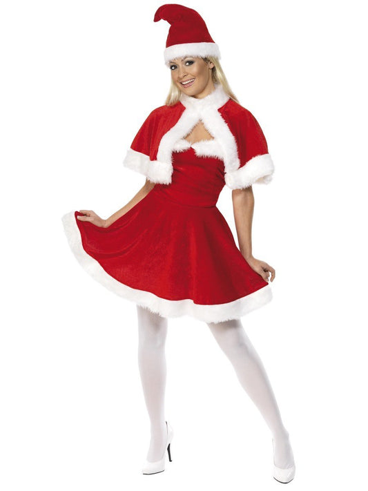 Miss Santa Costume, with Cape Wholesale