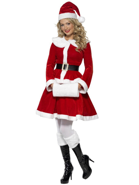 Miss Santa Costume, with Muff Wholesale