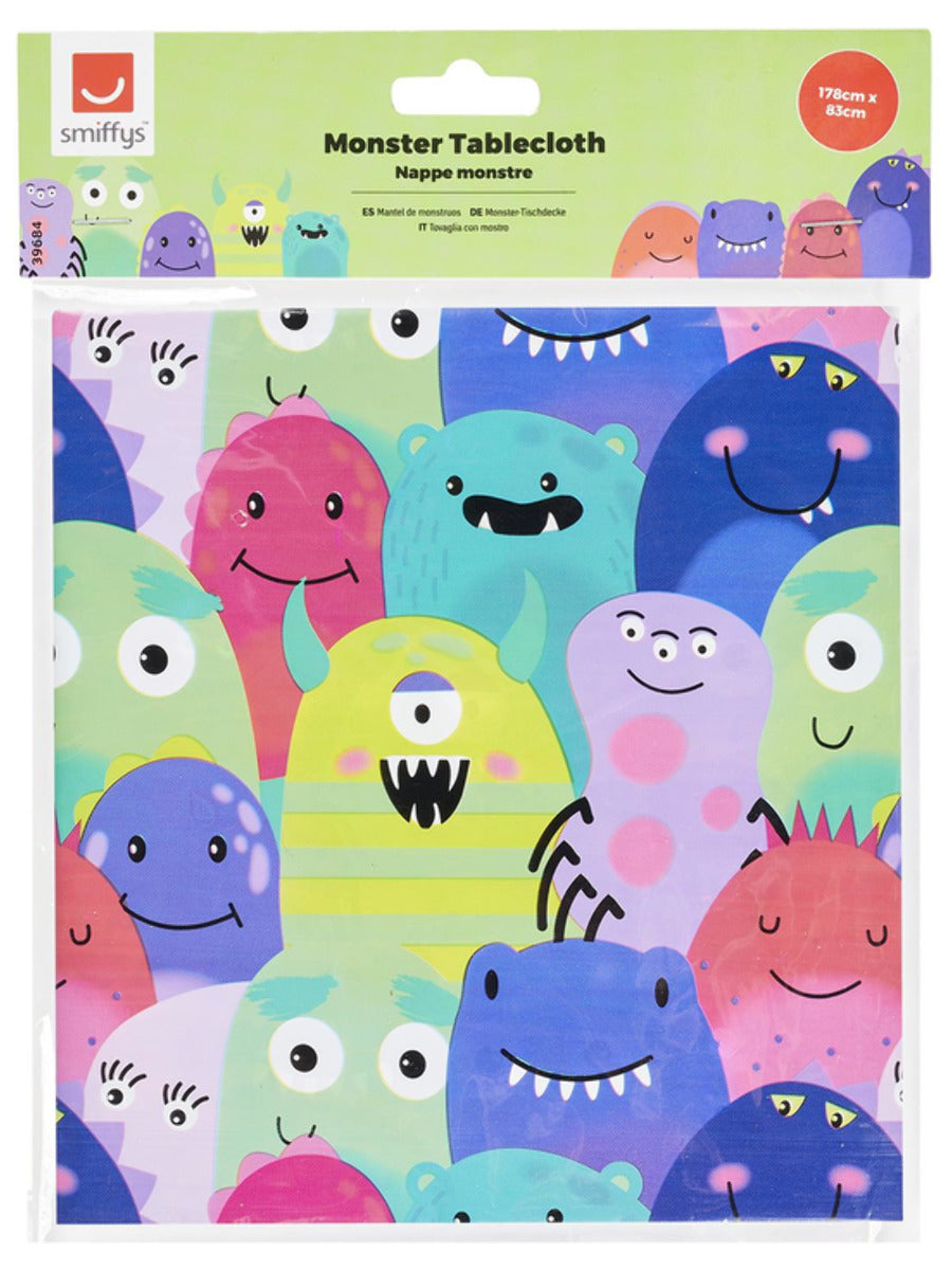 Monster Tableware Party Tablecloth x1 WHOLESALE Alternative 1