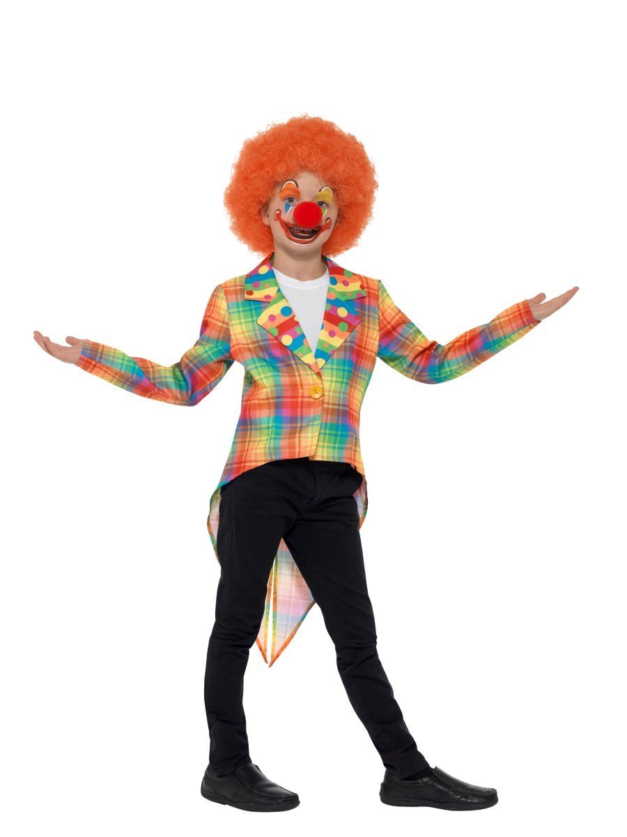 Neon Tartan Clown Tailcoat Wholesale