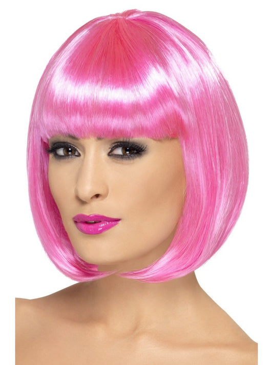 Partyrama Wig, Pink Wholesale