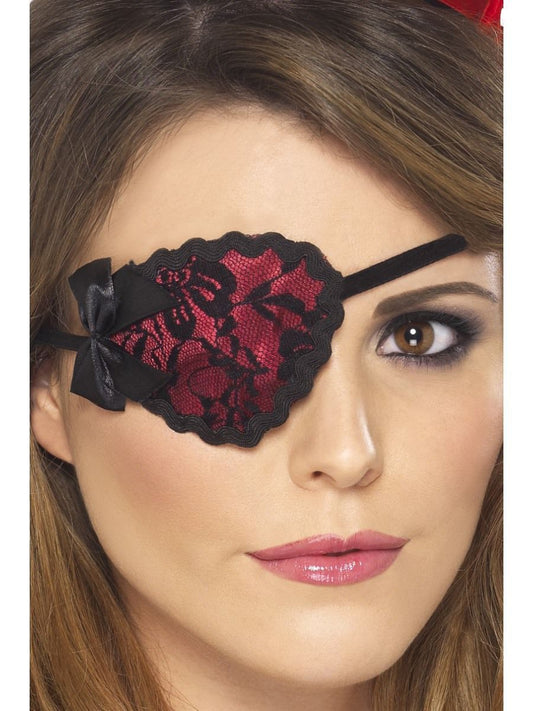 Pirate Eyepatch, Red Wholesale