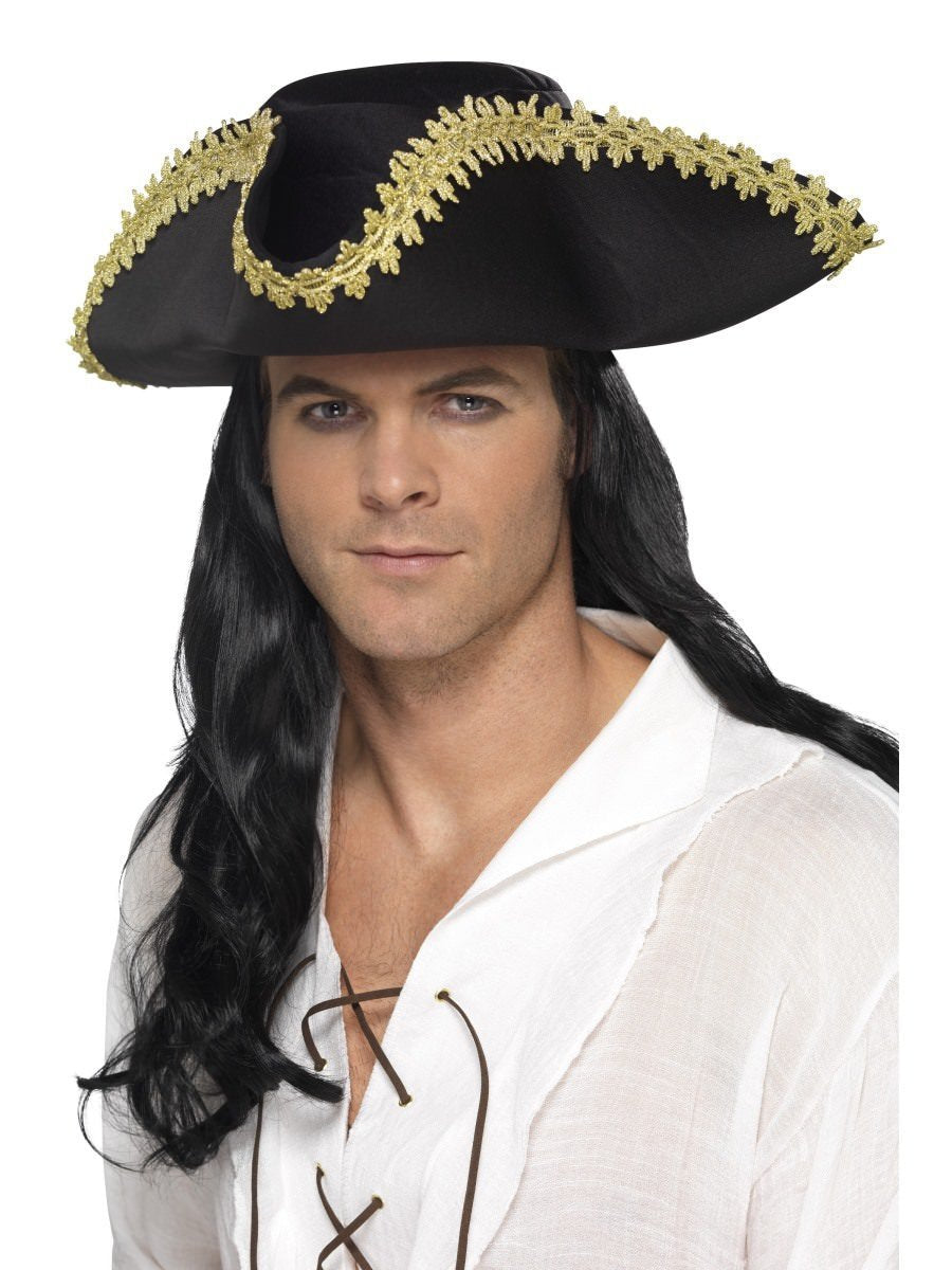 Pirate Hat, Black Wholesale