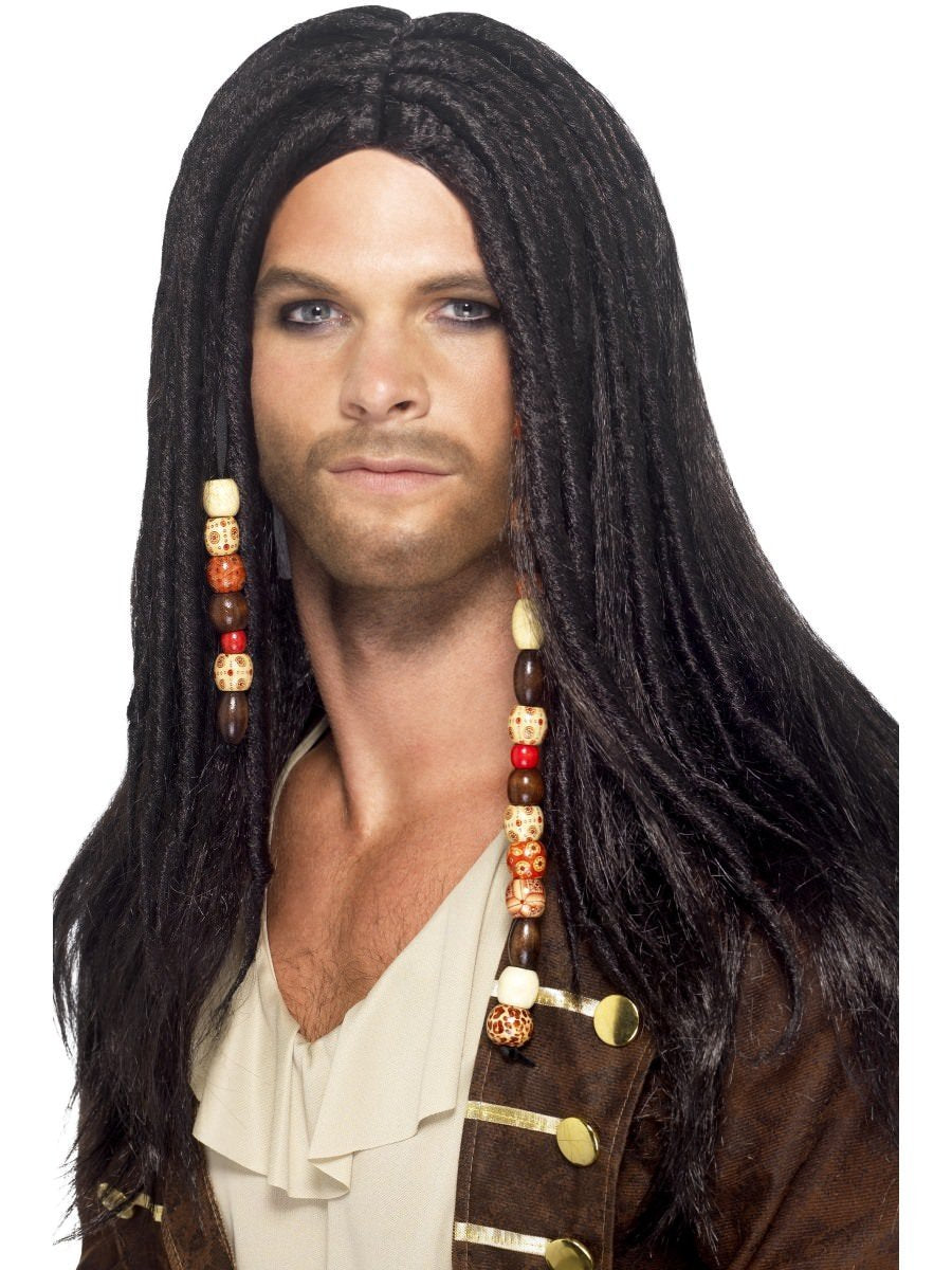 Pirate Wig, Black Wholesale