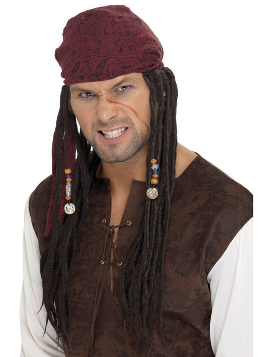 Pirate Wig & Scarf Wholesale