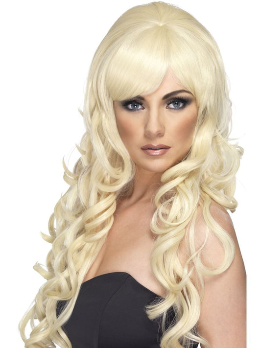 Pop Starlet Wig, Blonde Wholesale