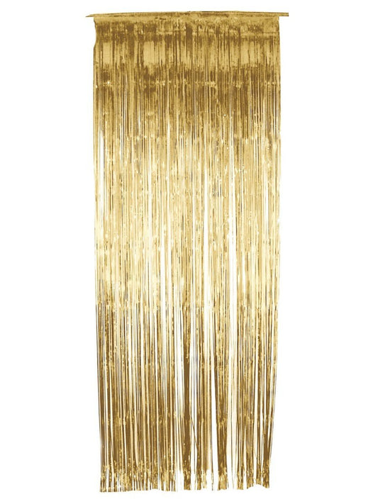 Shimmer Curtain, Gold, Metallic Wholesale