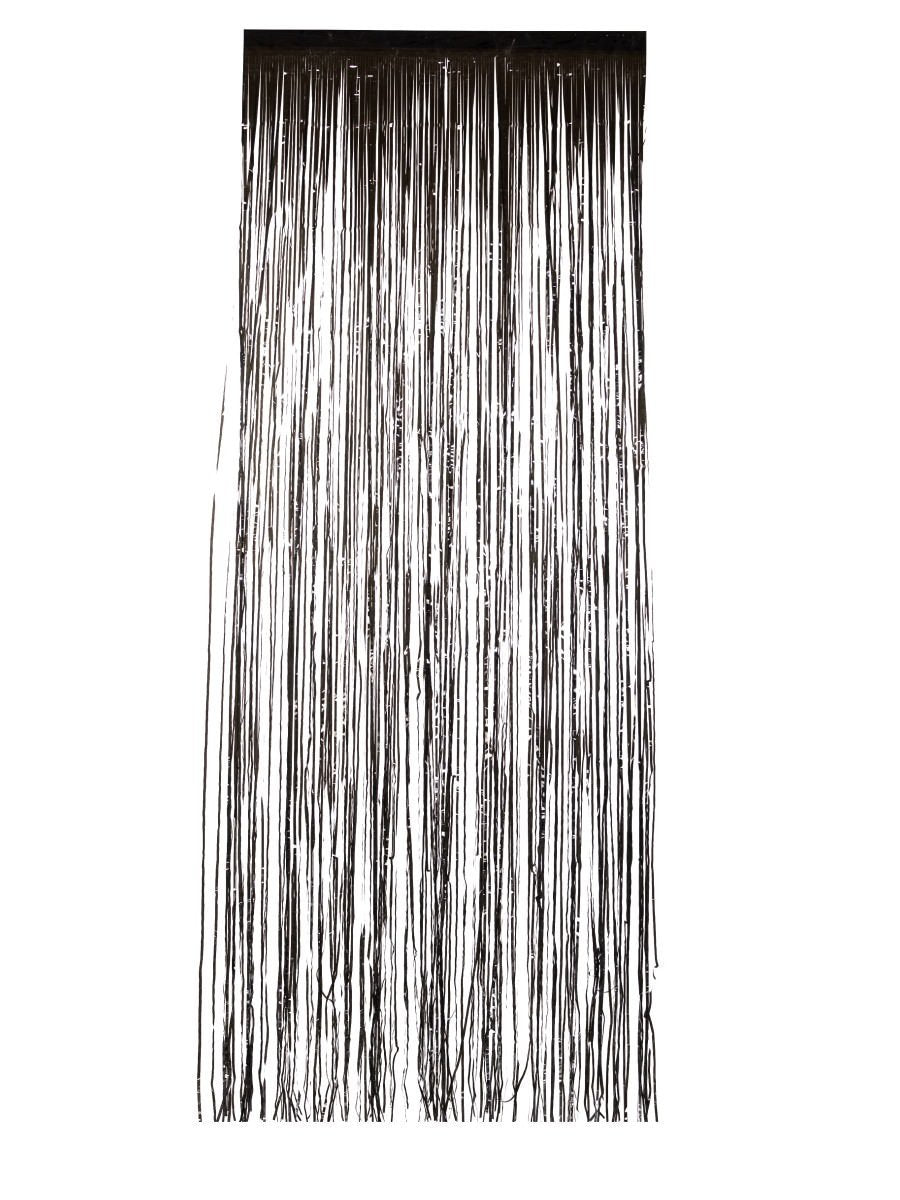 Shimmer Curtain, Metallic Black Wholesale