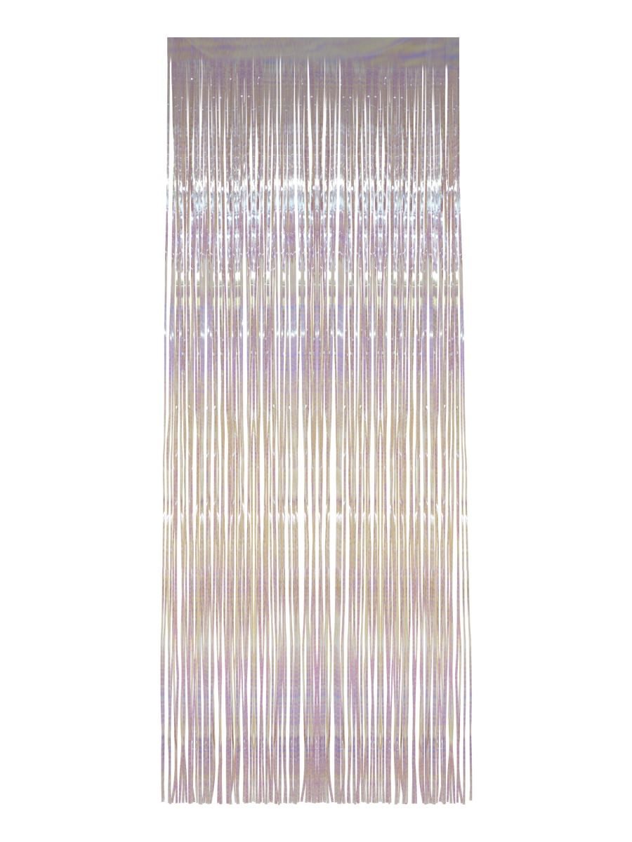 Shimmer Curtain, White, Iridescent Wholesale