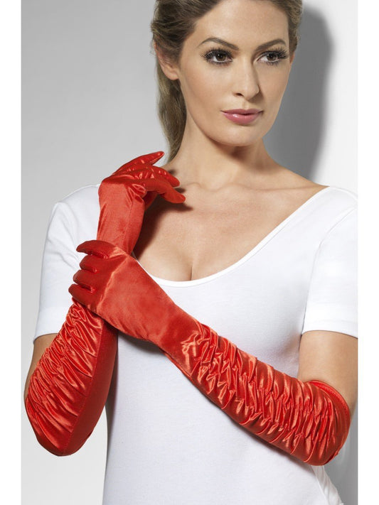 Temptress Gloves, Red Wholesale