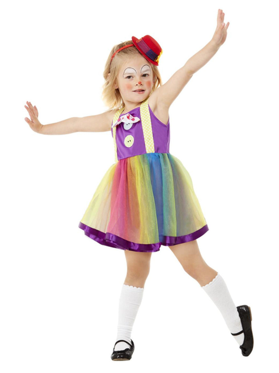 Toddler Clown Costume Purple WHOLESALE Alternative 1