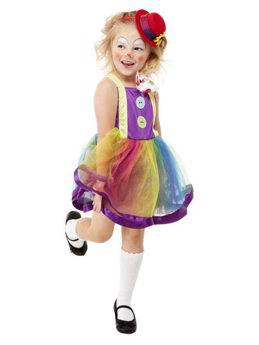 Toddler Clown Costume Purple WHOLESALE