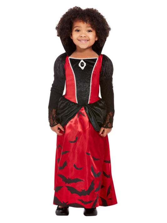 Toddler Vampire Costume Red Black WHOLESALE