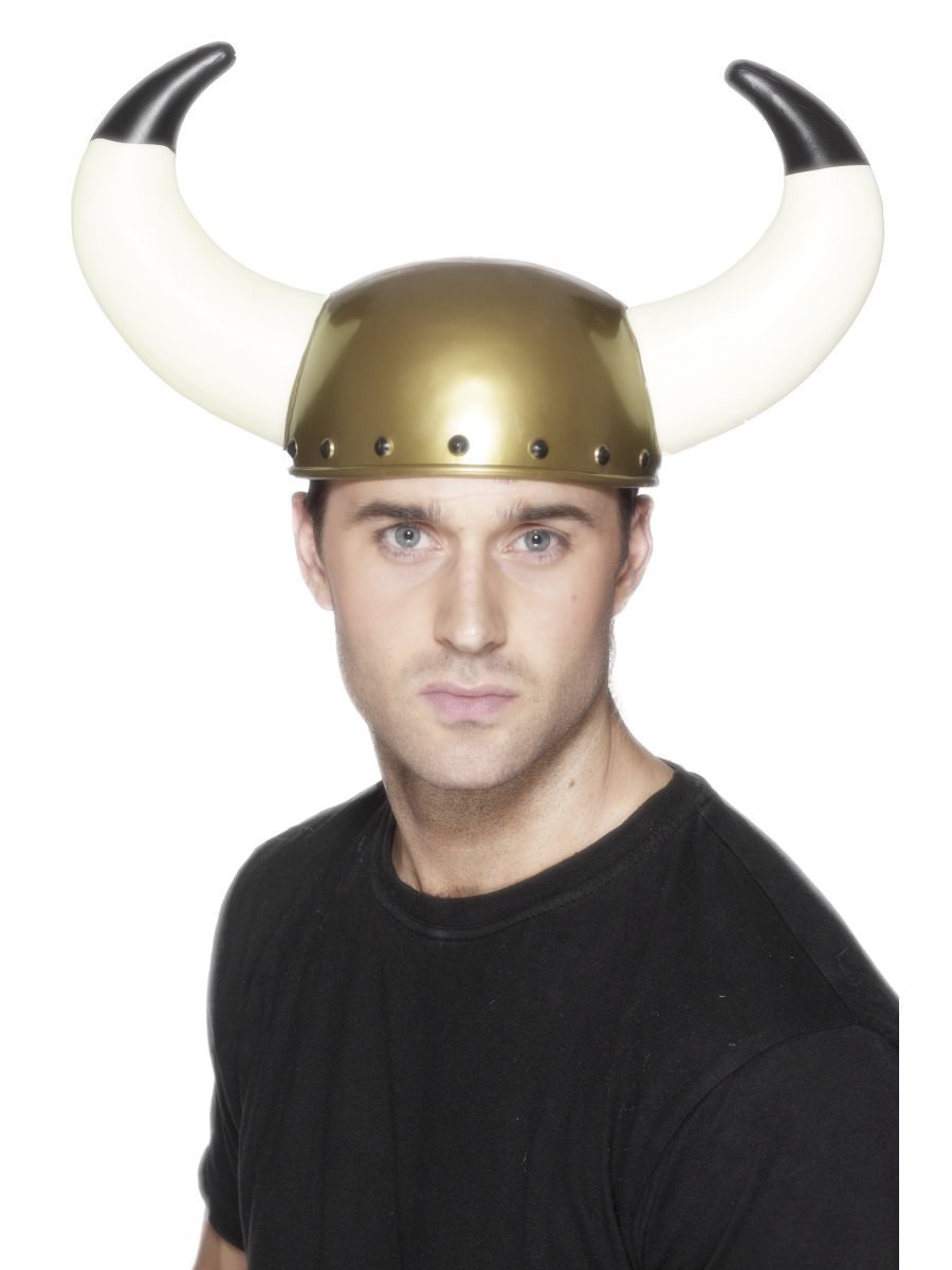 Viking Helmet, Gold Wholesale