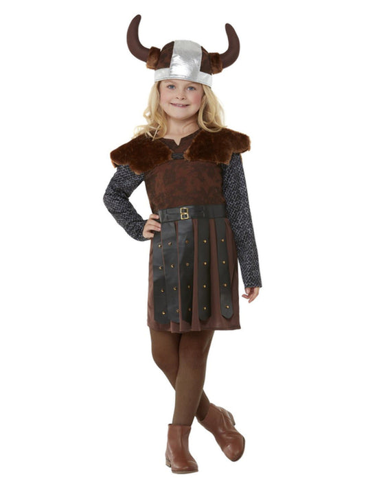 Viking Princess Costume Brown WHOLESALE