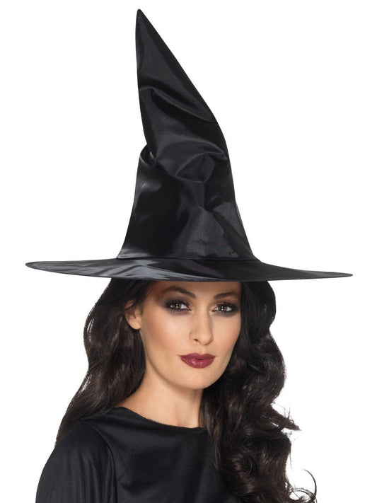 Witch Hat, Black, Shiny Wholesale